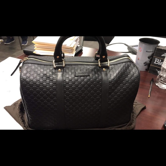 Gucci Black leather Bag - Picture 1 of 7